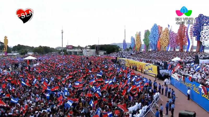Bei der Feier zum 40. Jahrestag der Revolution in Nicaragua sprach Präsident Daniel Ortega über seine Forderungen an die Opposition für eine erfolgreiche Gestaltung des Friedensdialogs