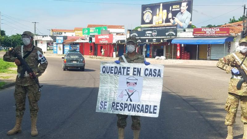 Militärpräsenz in den Straßen gehört seit mehr als drei Wochen zum Alltag in Bolivien