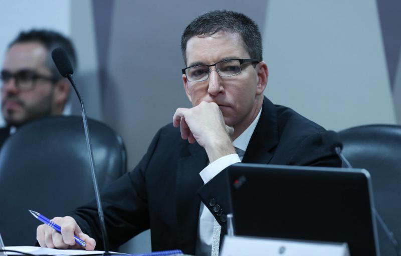 Im Visier der Regierung Bolsonaro: Der Journalist Glenn Greenwald, Mitarbeiter von The Intercept