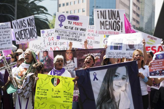Auch in Mexiko war der Protest äußerst entschieden