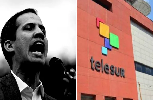 Guaidó will einen "Anti-Telesur"-Sender ins Leben rufen
