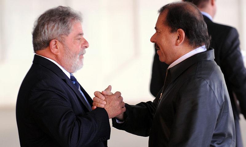 Im Jahr 2010: Lula da Silva empfing seinen Amtskollegen Daniel Ortega