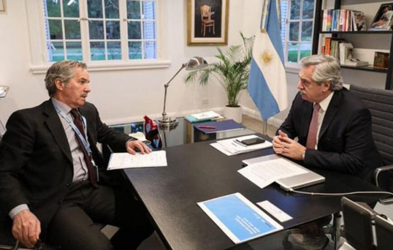 Nicht immer einer Meinung, nicht nur in Sachen Venezuela: Präsident Fernández und sein Außenminister Solá