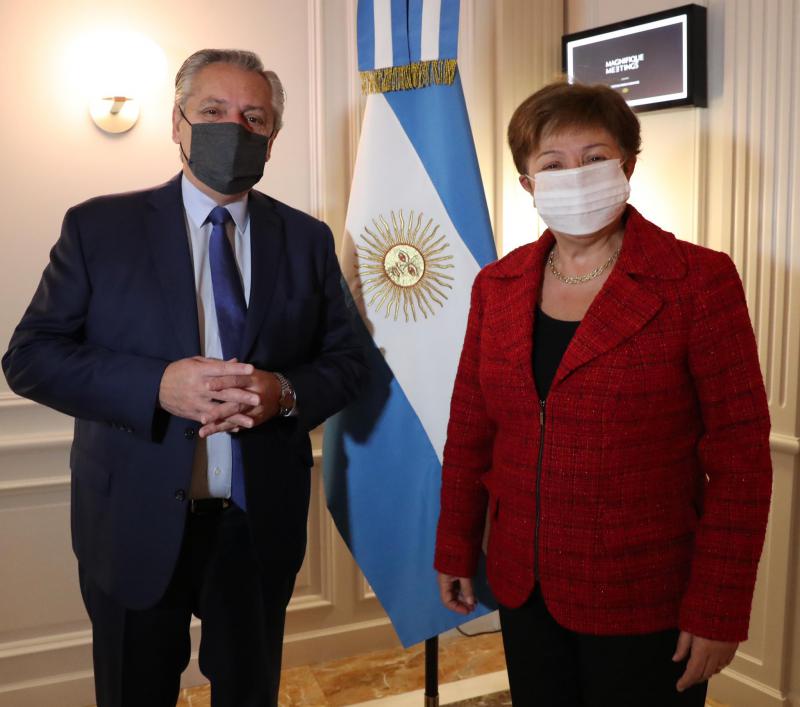 Argentiniens Präsident Fernández und IWF-Chefin Georgieva trafen sich in Rom