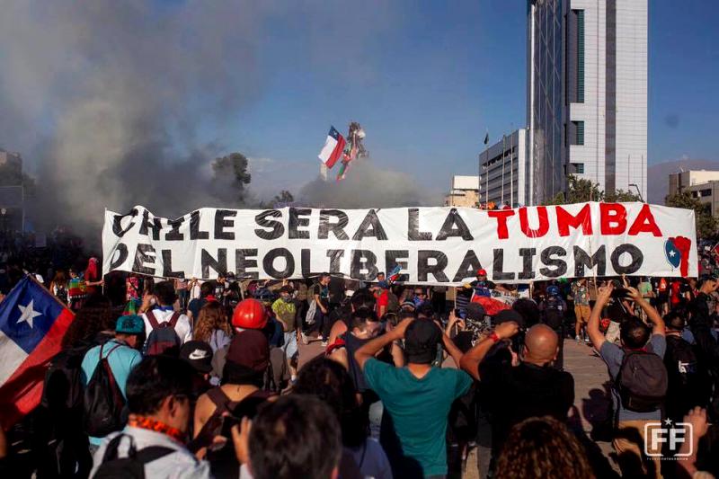"Chile wird das Grab des Neoliberalismus sein" (Santiago, November 2019)
