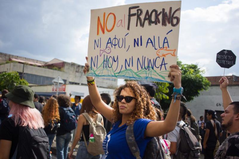 In Kolumbien regt sich seit Jahren Widerstand gegen die umstrittene Fracking-Methode