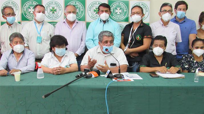 Der Ärzteberufsverband Colegio Médico de Bolivia fordert die Rücknahme des Gesundheitsnotstandsgesetzes