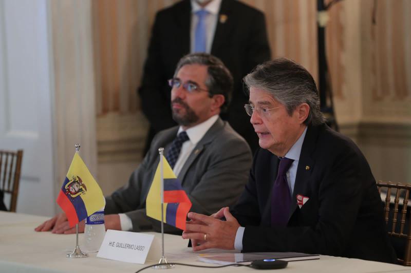 Ecuadors Präsident Lasso zu Gast beim "Council on the Americas" am 20. September