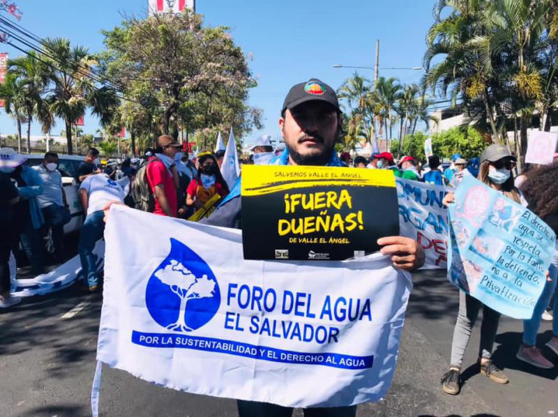 Kundgebung am 22. März in San Salvador
