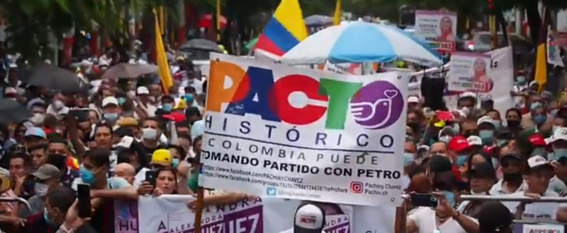 Circa 5,5 Millionen Kolumbianer:innen nahmen an der Präsidentschaftsvorwahl des "Pacto Histórico" teil.