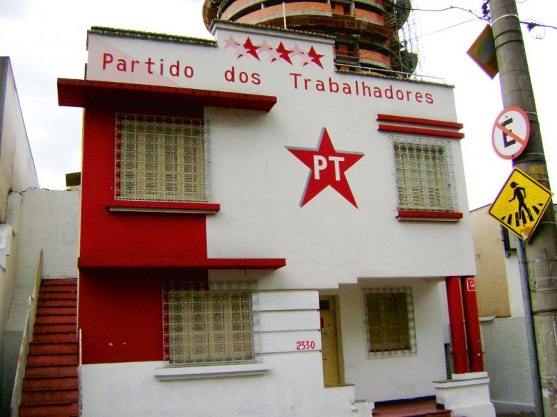 Sitz der PT in Belo Horizonte im Bundesstaat Minas Gerais