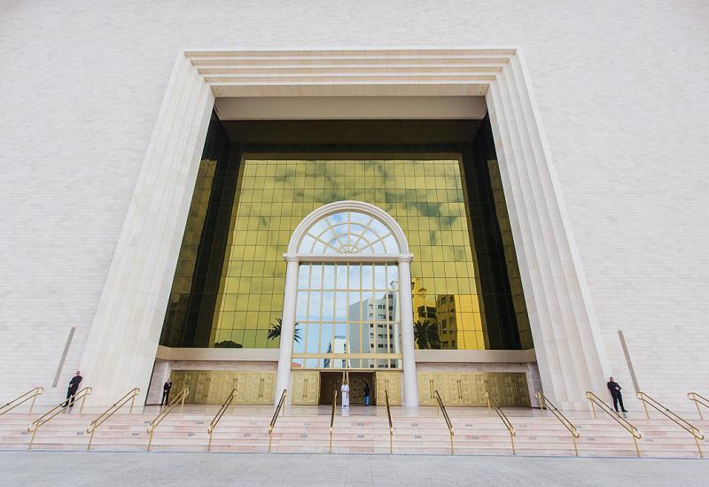 Evangelikaler "Salomon-Tempel" in São Paulo. Die evangelikale Wählerschaft ist eine wesentliche Stütze Bolsonaros gewesen