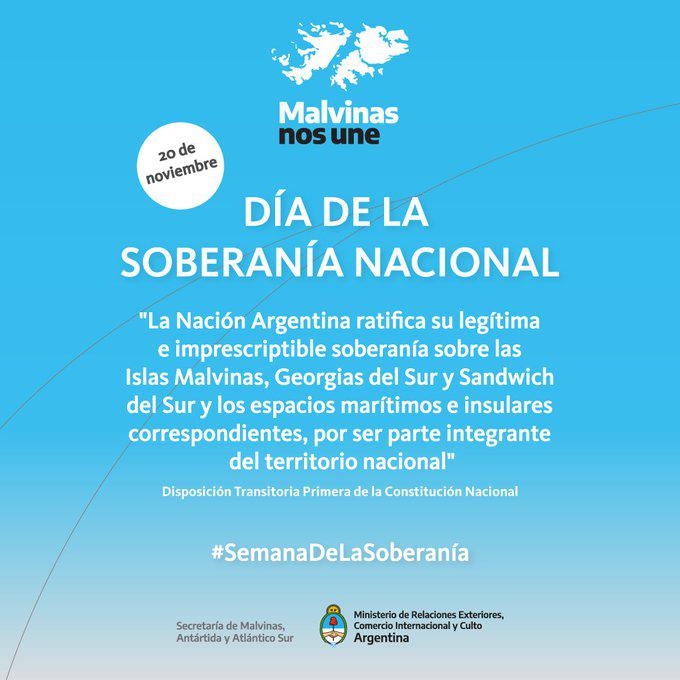 "Tag der Souveränität" am 20. November in Argentinien 