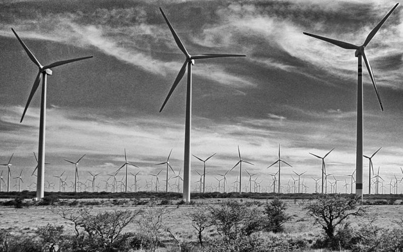 La Venta, einer von mehreren Windparks in Oaxaca. Die Gemeinde Unión Hidalgo konnte das Projekt auf ihrem Land verhindern