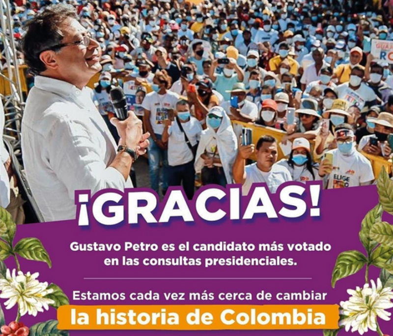 Gustavo Petro dankt seinen Wähler:innen: einen Schritt näher an einer realen Veränderung für das Land