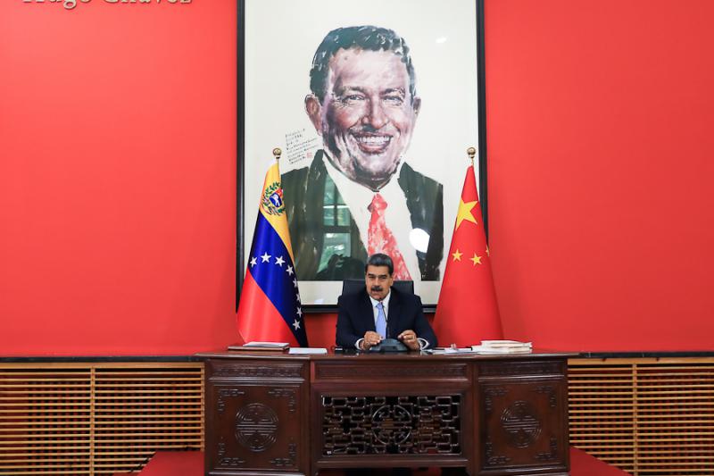 "Eine Beziehung der Freundschaft, des Vertrauens": Maduro bei seiner Pressekonferenz in Beijing