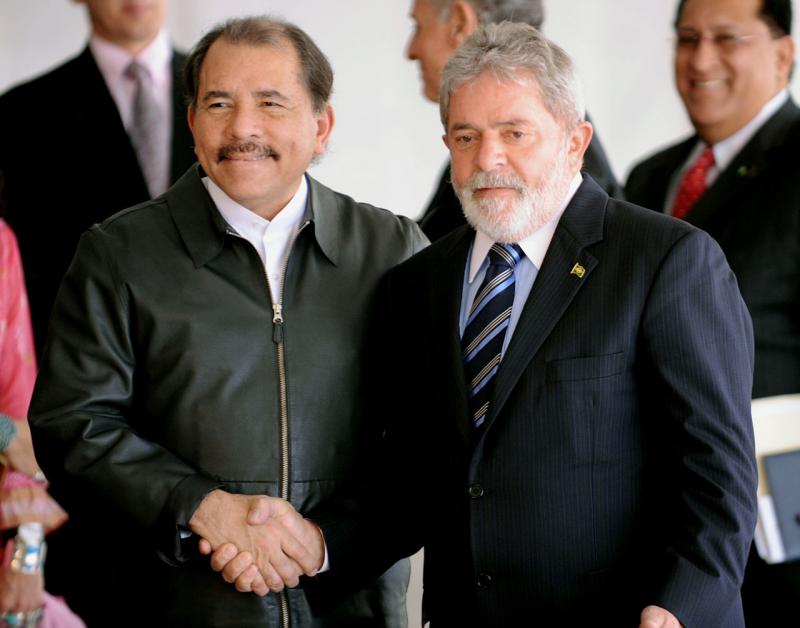 Ortega y Lula da Silva