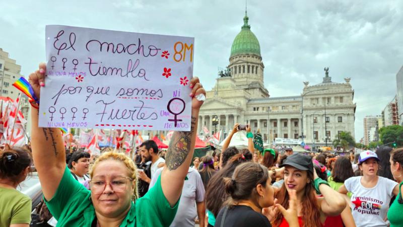 Buenos Aires: "Der Macho zittert, weil wir stark sind"