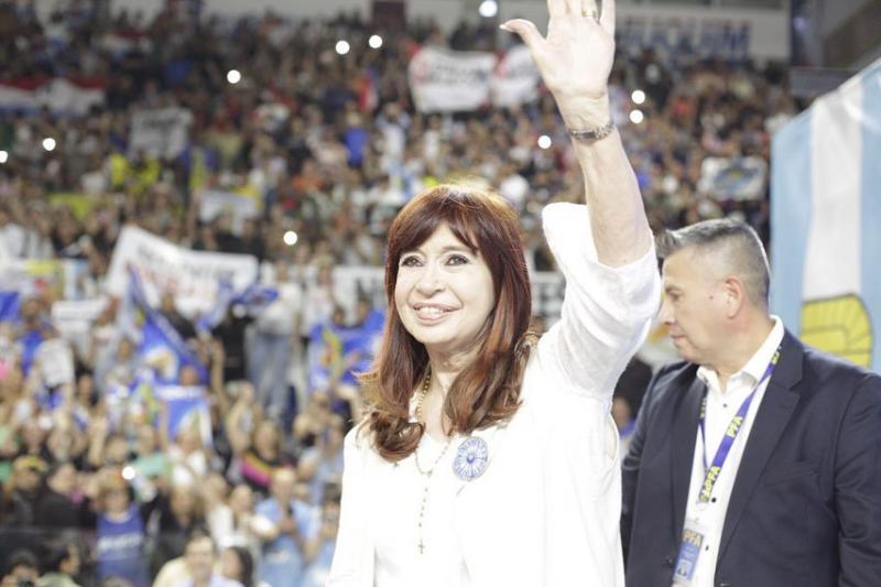 Cristina Kirchner bei einer Veranstaltung ihrer Partei im November