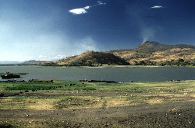 Die Landschaft rund um die Bergbauprojekte sind massiv bedroht. Hier der See an der Grenze zwischen Guatemala und El Salvador