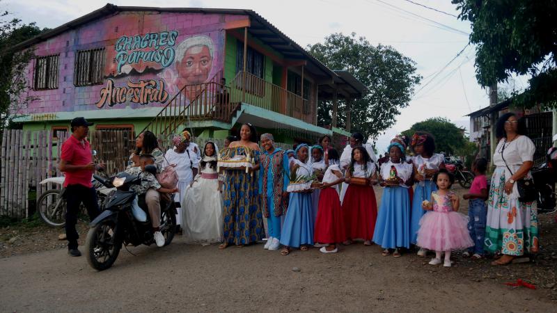 Afrokolumbianische Gemeinschaften - wie hier in Chagres - kämpfen gemeinsam mit Indigenen um ihre Existenz und ihre Traditionen