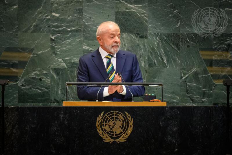Präsident Lula auf der diesjährigen UN-Generalversammlung in New York