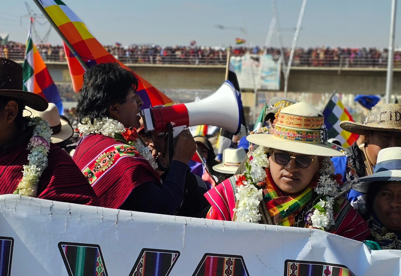 Neben Morales sind auch andere Anführer der Protestbewegung gegen die Regierung von Rodrigo Paz von Strafverfolgung betroffen