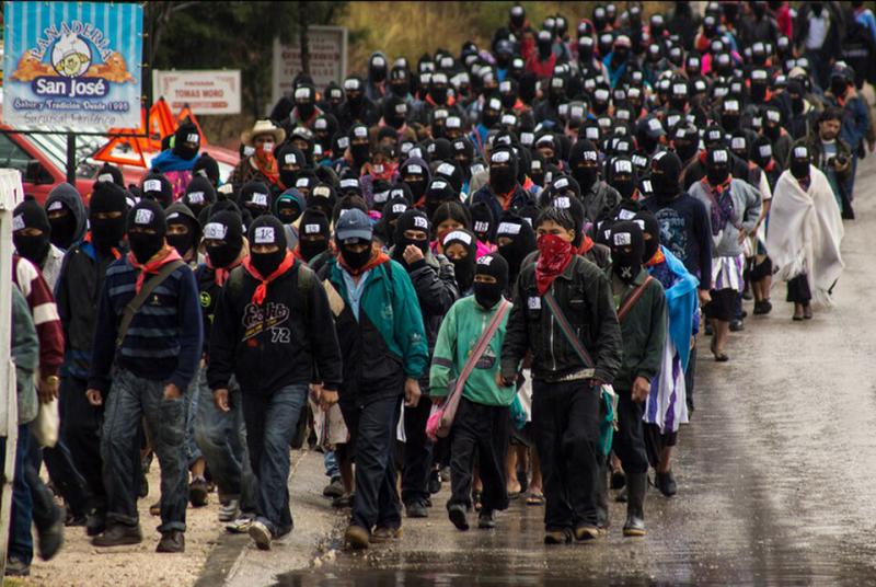 Marsch der zapatistischen Armee der nationalen Befreiung 2012.