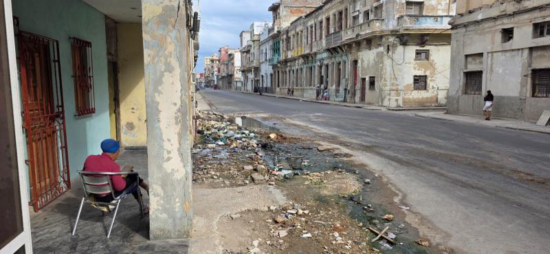 Viele Straßen in Havanna sind leer, der Verkehr deutlich reduziert