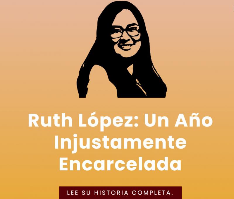 Ruth López ist seit einem Jahr unschuldig in Haft