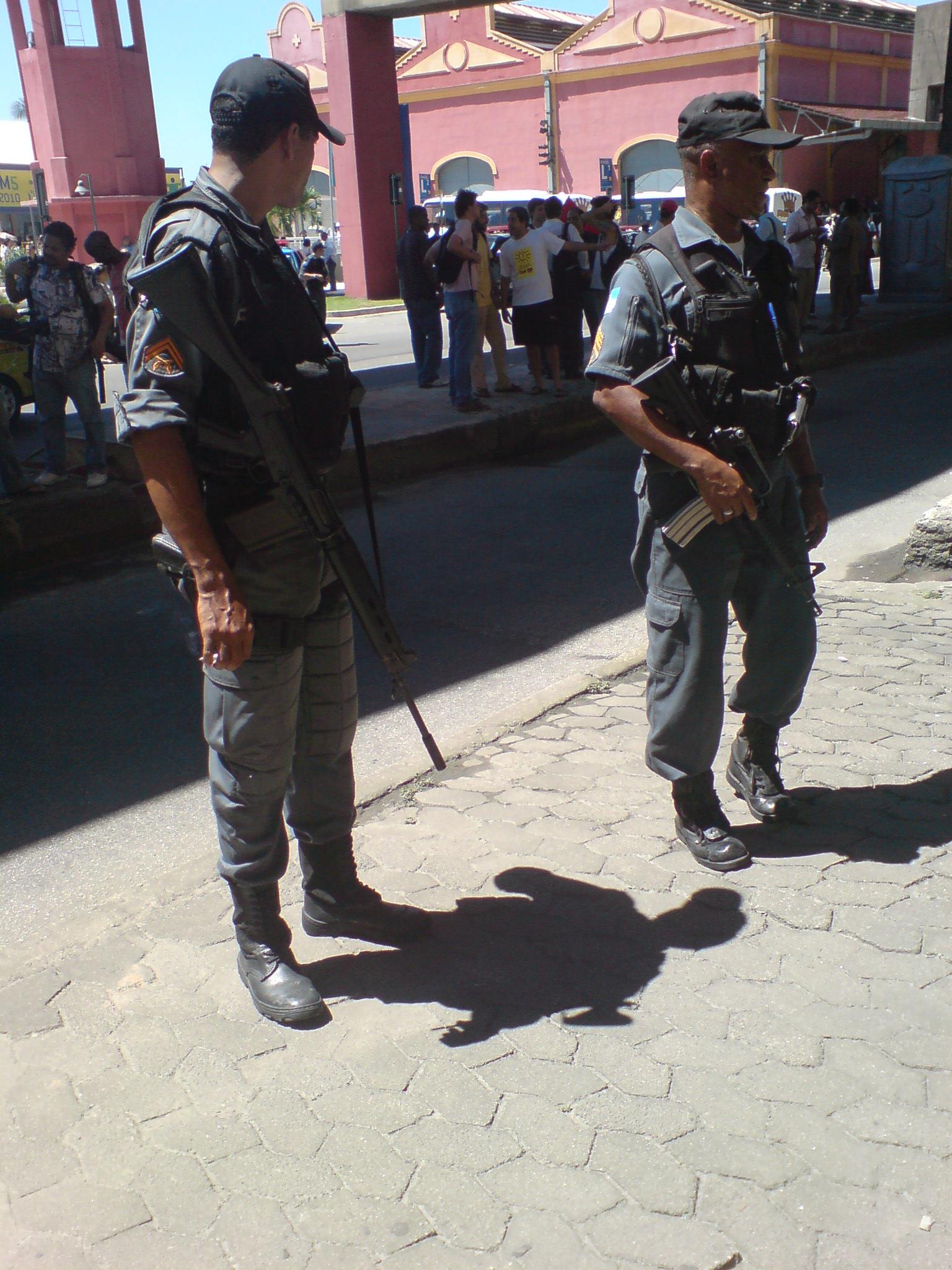 Militärpolizei in Rio de Janeiro