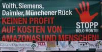 Protest gegen Münchener Rück