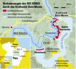 El Dorado für Goldkonzern: Die "Große Schleife" ("Volta Grande") am Xingu-Fluss 