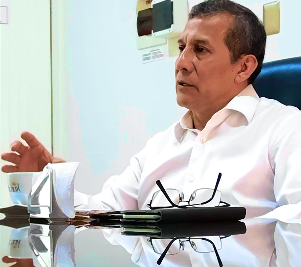 Ex-Präsident Ollanta Humala im Dezember 2020