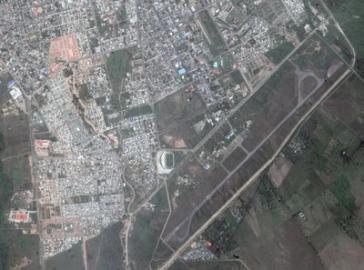 Luftaufnahme der Basis in Yopal