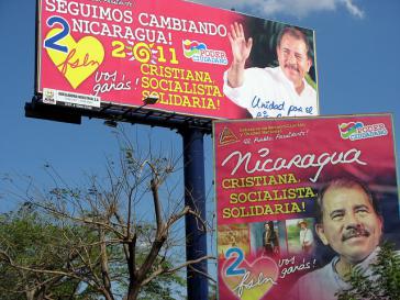 Werbung erfolgreich: Daniel Ortega bleibt Präsident in Nicaragua