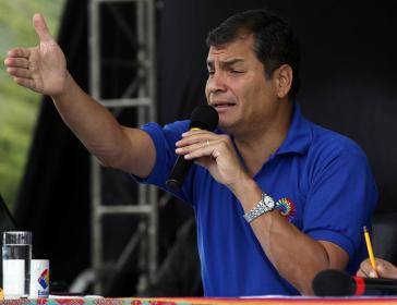 Correa sieht in Vollmitgliedschaft Ecuadors im Mercosur eine "große Chance"