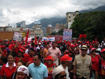 Demonstranten erinnern an den Caracazo: "Nein zur Straffreiheit"