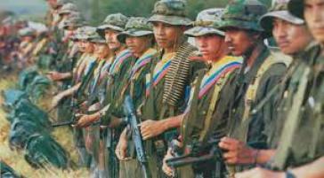 Angehörige der FARC-Guerilla
