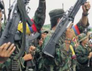 Angehörige der FARC-Guerilla