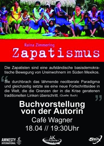 Buchvorstellung "Zapatismus - Ein neues Paradigma emanzipatorischer Bewegungen"