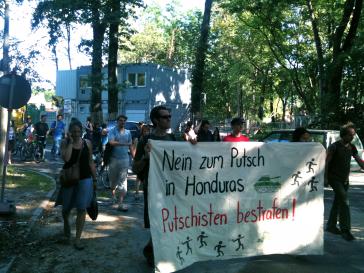 Kundgebung in Potsdam