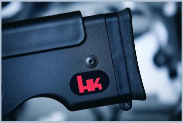 Logo des Waffenherstellers Heckler &amp; Koch