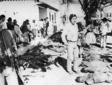 Opfer des Massakers in Accomarca