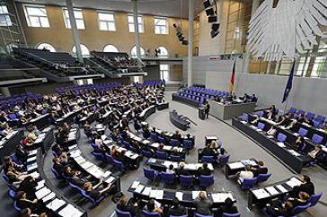 Plenum des Bundestags