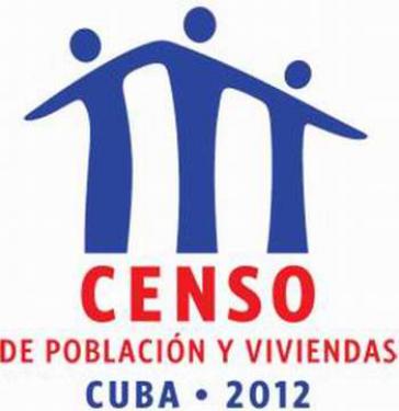 Logo des Zensus 2012 in Kuba