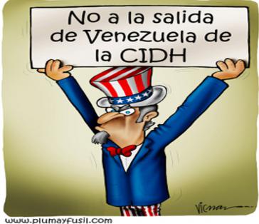 Uncle Sam sieht den Rückzug Venezuelas aus der CIDH nicht gerne