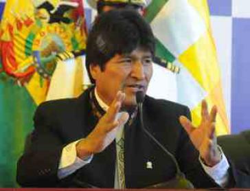 Präsident Evo Morales fordert "souveränen Zugang zum Meer" für Bolivien:
