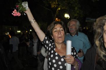 Josefina Errázuriz feiert ihre Wahl zur Bürgermeisterin von Providencia