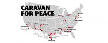 Die Route der Friedenskarawane